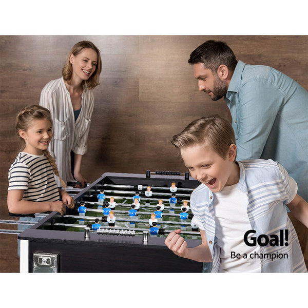 5FT Soccer Table Foosball Football Game Home Party Pub Size Kids Adult Toy Gift Does not apply