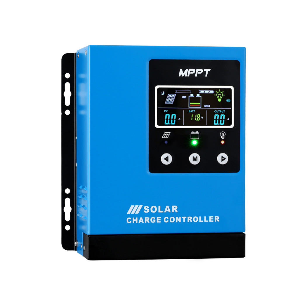 Giantz 40A MPPT Solar Charge Controller Auto 12V/24V/36V/48V Battery Regulator Giantz