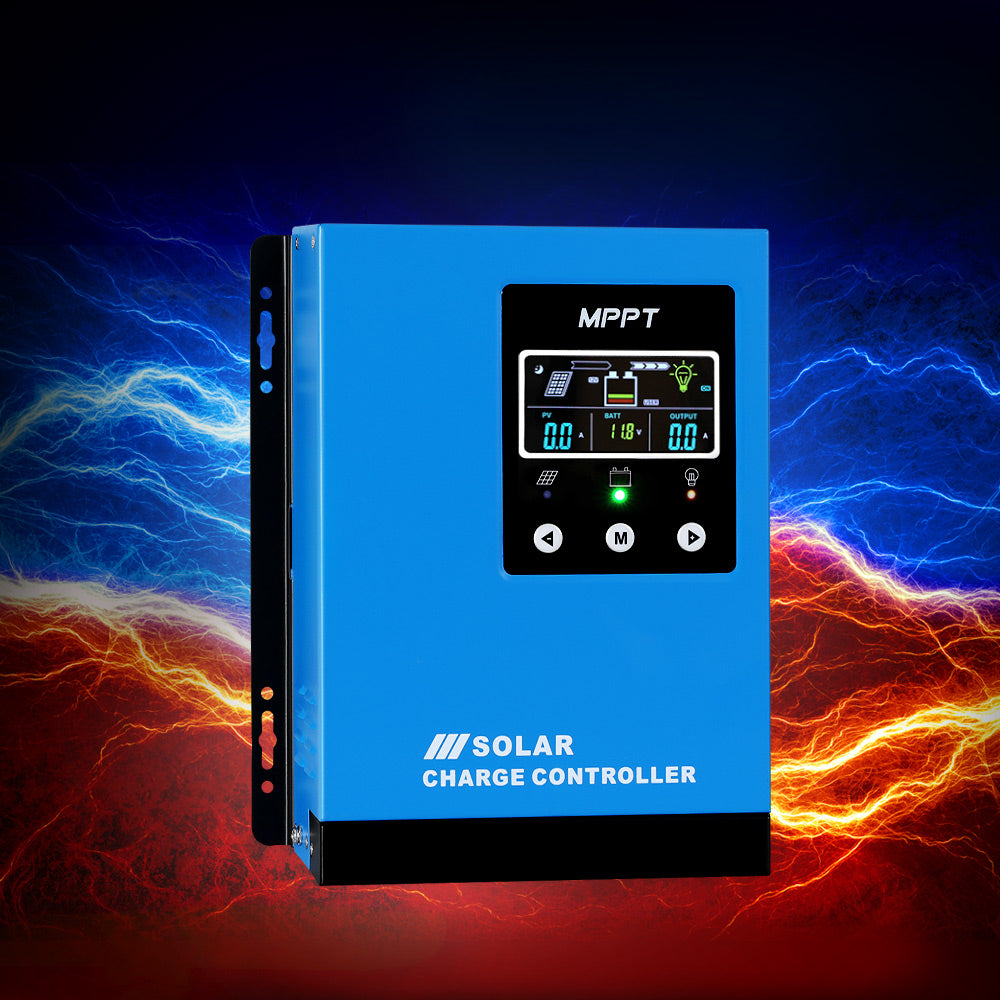 Giantz 60A MPPT Solar Charge Controller Auto 12V/24V/36V/48V Battery Regulator Giantz