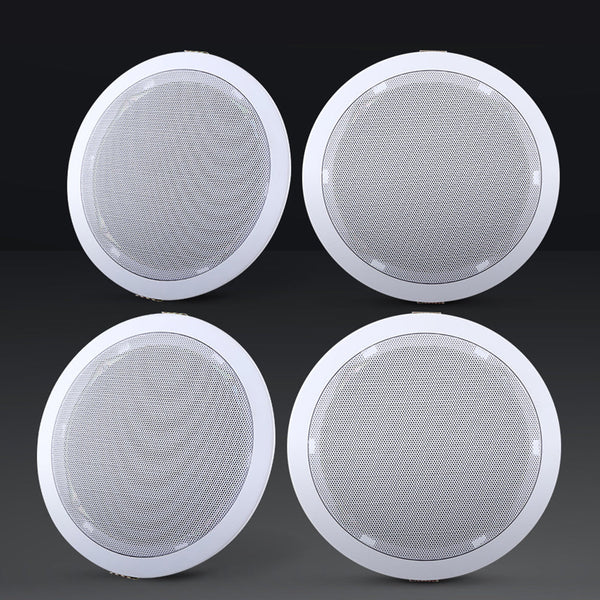 Giantz 6 Inch Ceiling Speakers In Wall Speaker Home Audio Stereos Tweeter 4pcs Giantz