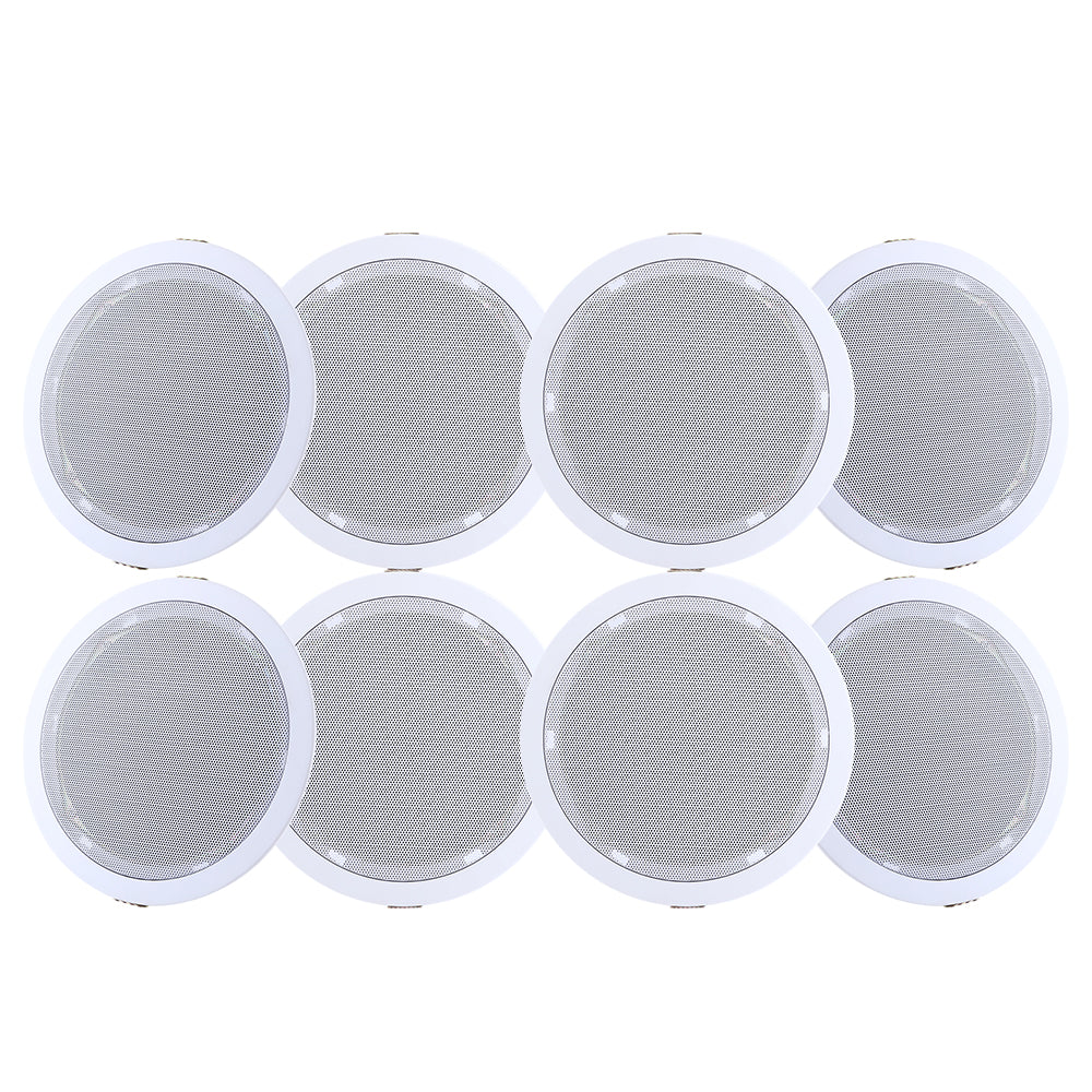 Giantz 6 Inch Ceiling Speakers In Wall Speaker Home Audio Stereos Tweeter 8pcs Giantz