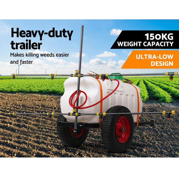 Giantz Weed Sprayer 100L Tank with Trailer Giantz