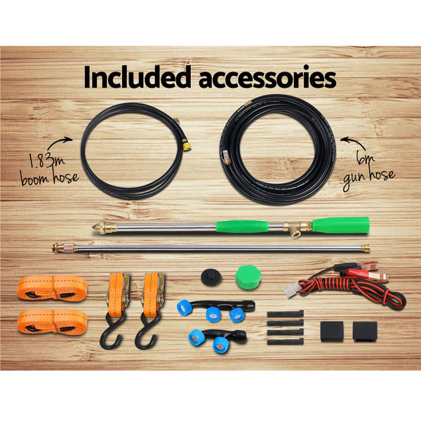 Giantz Weed Sprayer 100L Tank with Boom Sprayer Giantz