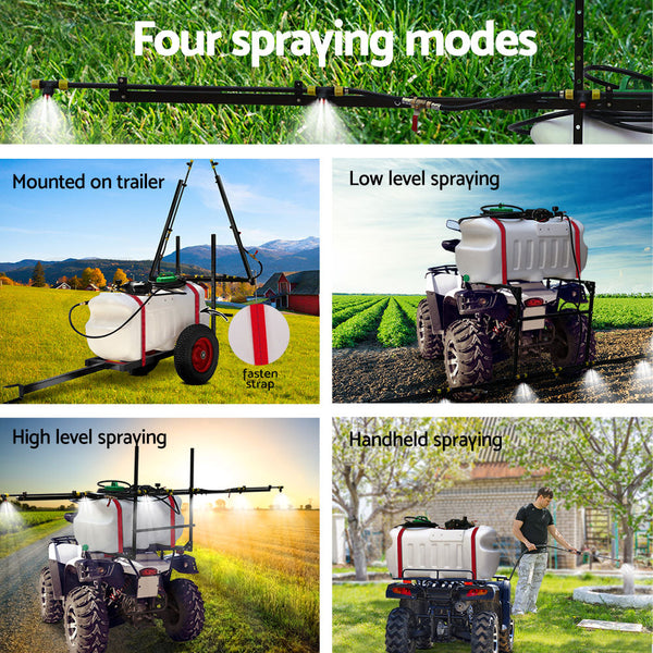 Giantz Weed Sprayer 100L Tank with Trailer Giantz