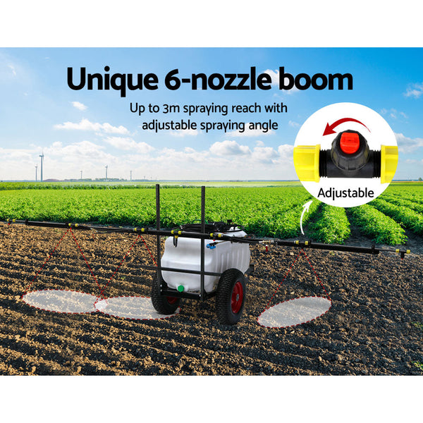 Giantz Weed Sprayer 100L Tank with Trailer Giantz