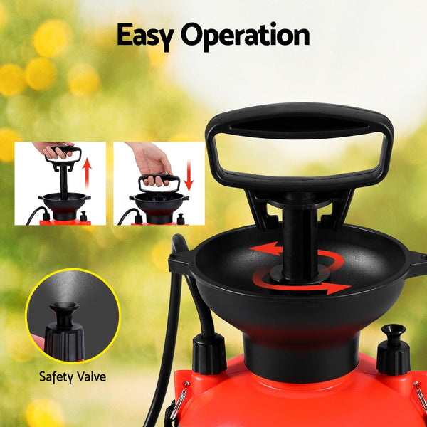 Giantz Weed Sprayer Pressure 7L Shoulder Garden Spray Does not apply