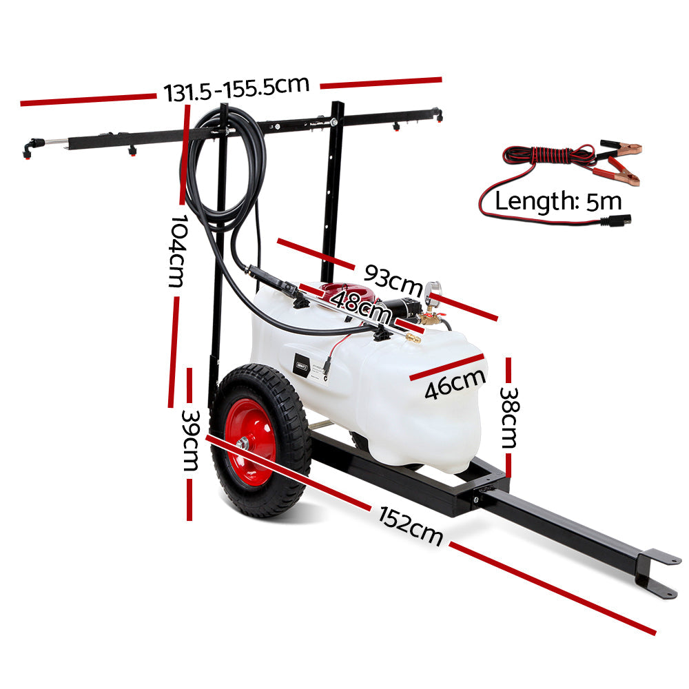 Giantz 100L ATV Weed Sprayer Spot Spray Tank Giantz