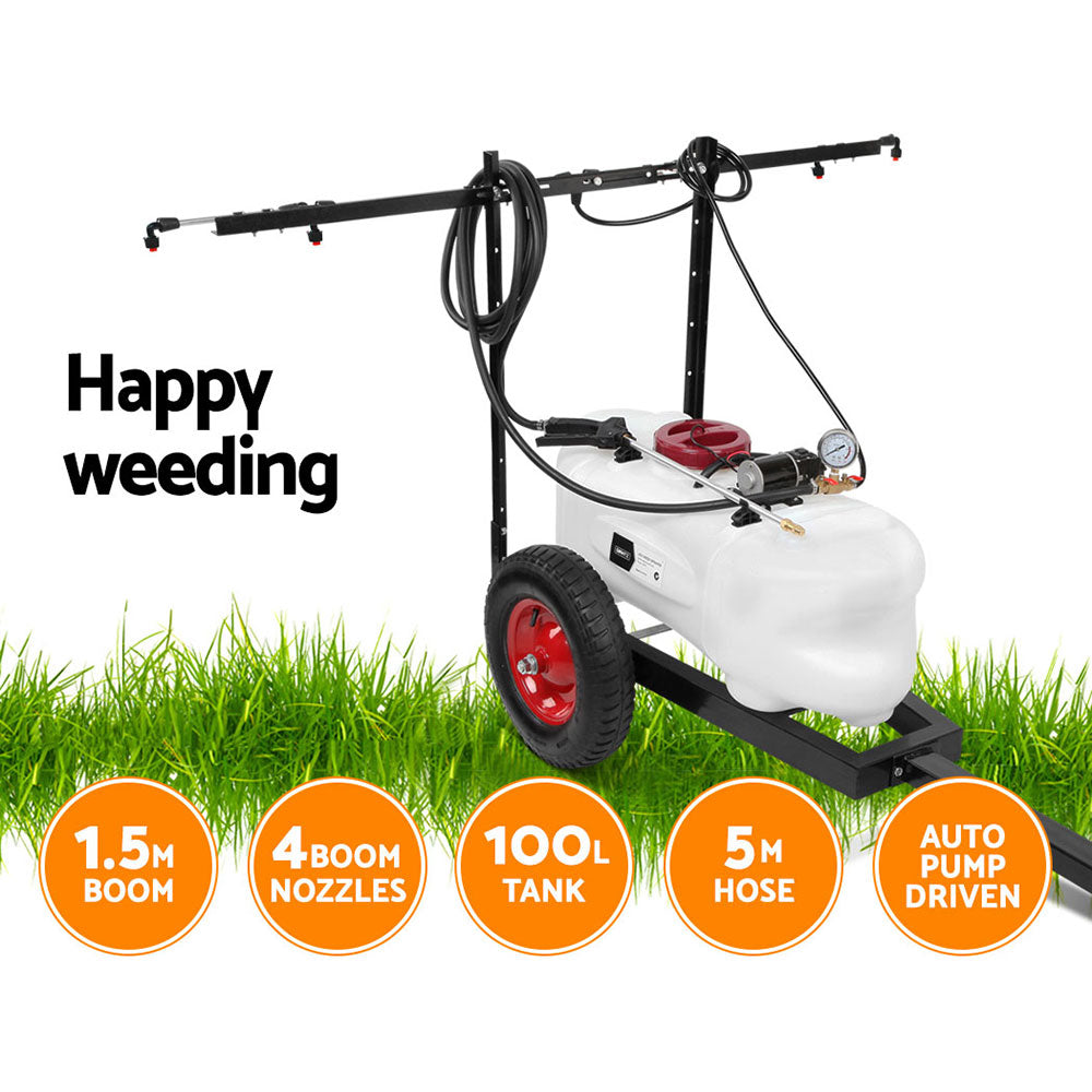 Giantz 100L ATV Weed Sprayer Spot Spray Tank Giantz