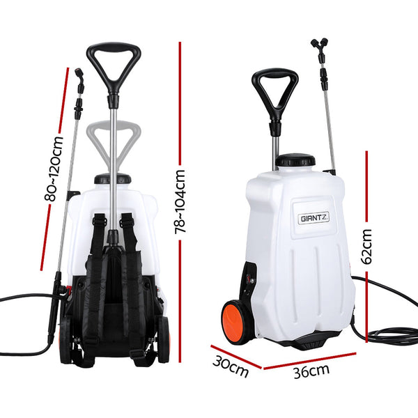Giantz Weed Sprayer Electric 20L Backpack Trolley Does not apply