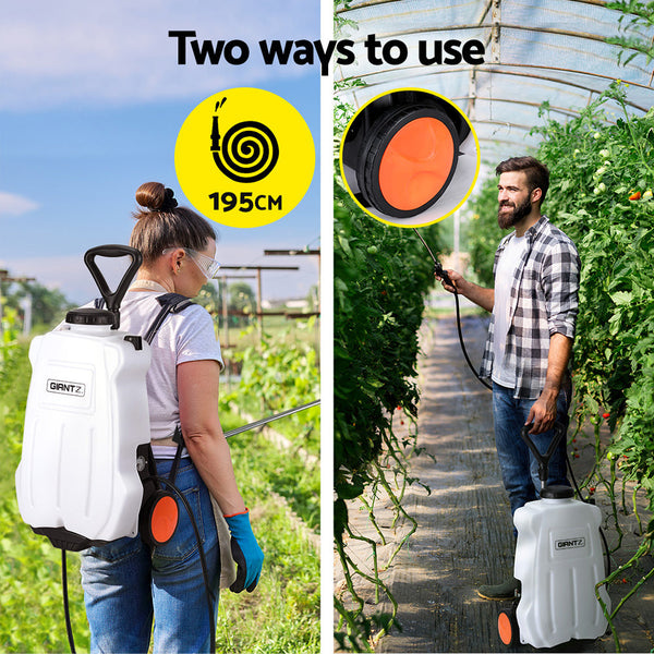 Giantz Weed Sprayer Electric 20L Backpack Trolley Does not apply
