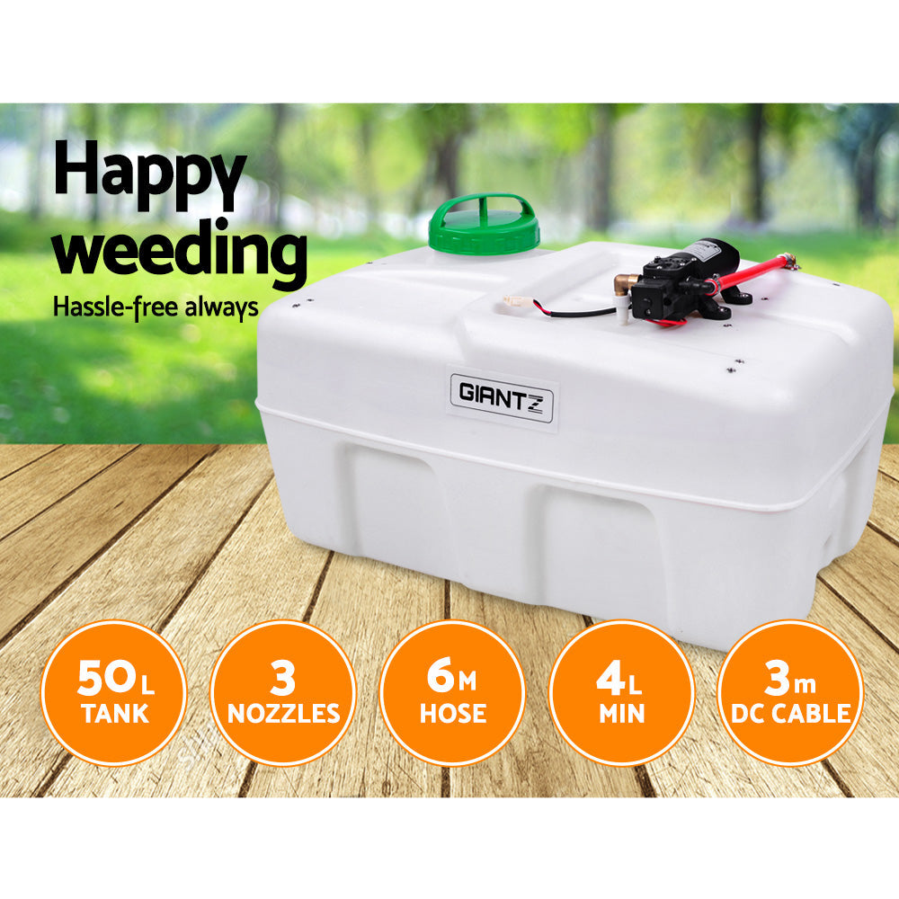Giantz 50L ATV Gardn Weed Sprayer Giantz