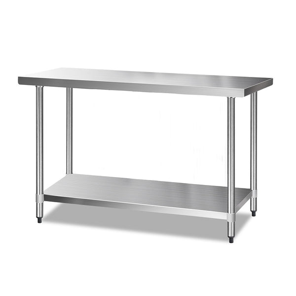 Cefito 1524 x 610mm Commercial Stainless Steel Kitchen Bench freeshipping - Awezingly