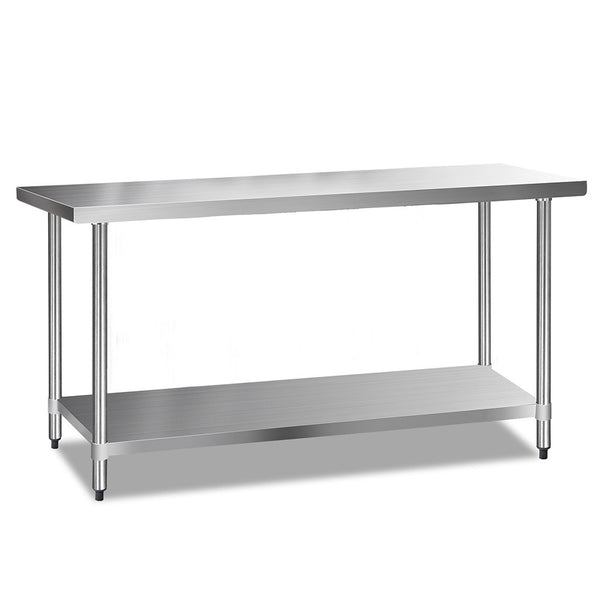 Cefito 1829 x 610mm Commercial Stainless Steel Kitchen Bench freeshipping - Awezingly