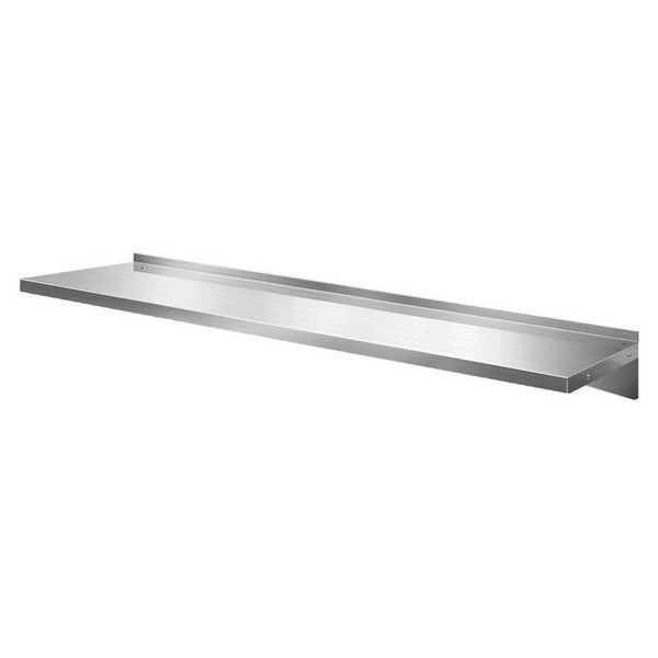 Cefito 1800mm Stainless Steel Wall Shelf Kitchen Shelves Rack Mounted Display Shelving Cefito