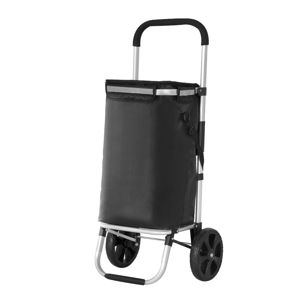 Emajin Foldable Shopping Cart Trolley Grocery Storage Portable Aluminum 45KG Does not apply