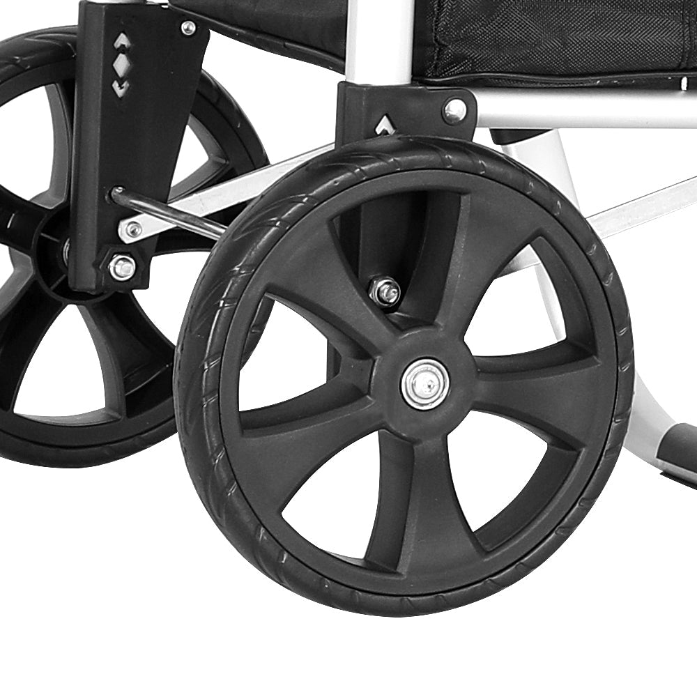 Emajin Foldable Shopping Cart Trolley Grocery Storage Portable Aluminum 45KG Does not apply