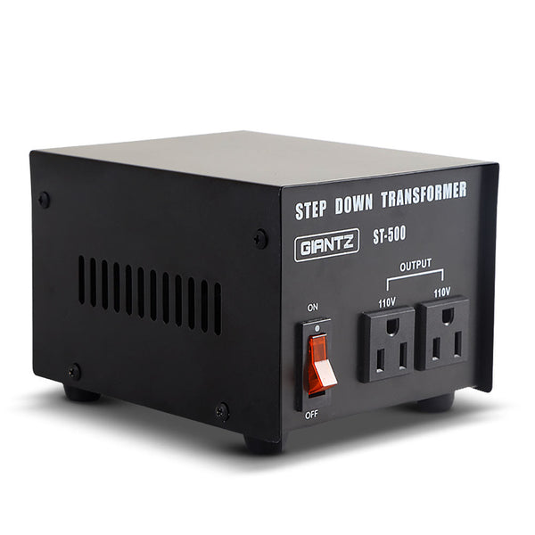 Giantz Stepdown Transformer 500W 240V to 110V Giantz