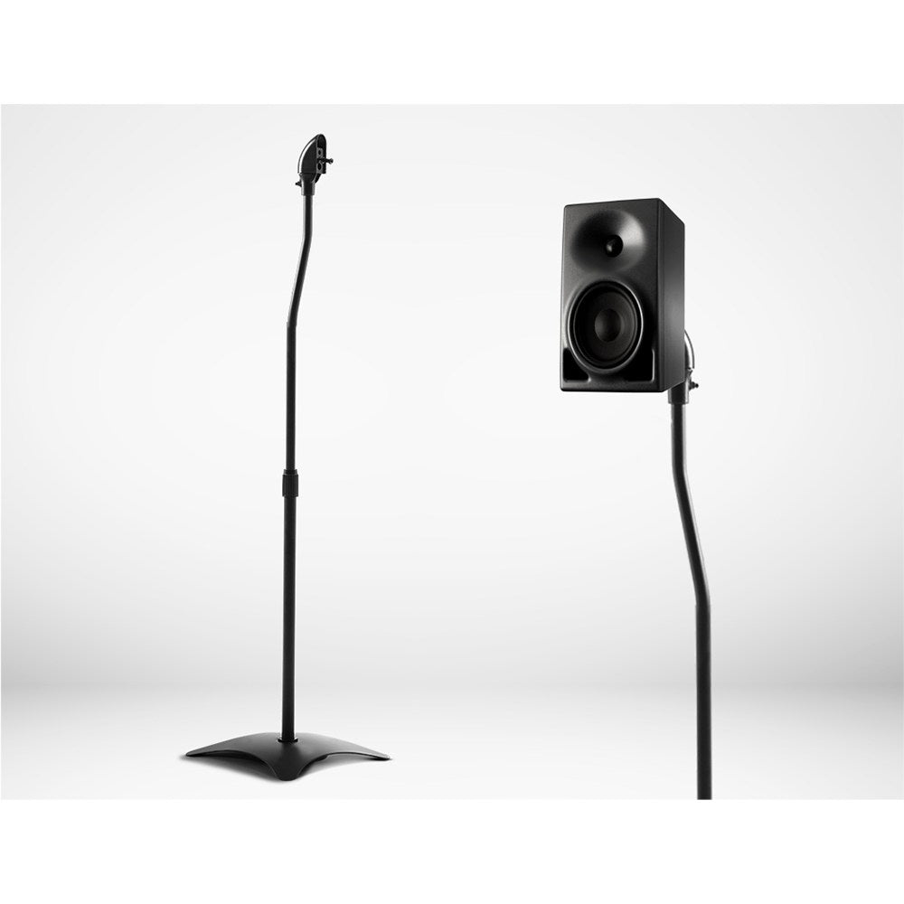 Set of 2 112CM Surround Sound Speaker Stand - Black Does not apply