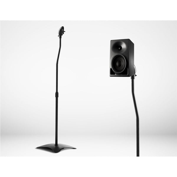 Set of 2 112CM Surround Sound Speaker Stand - Black Does not apply