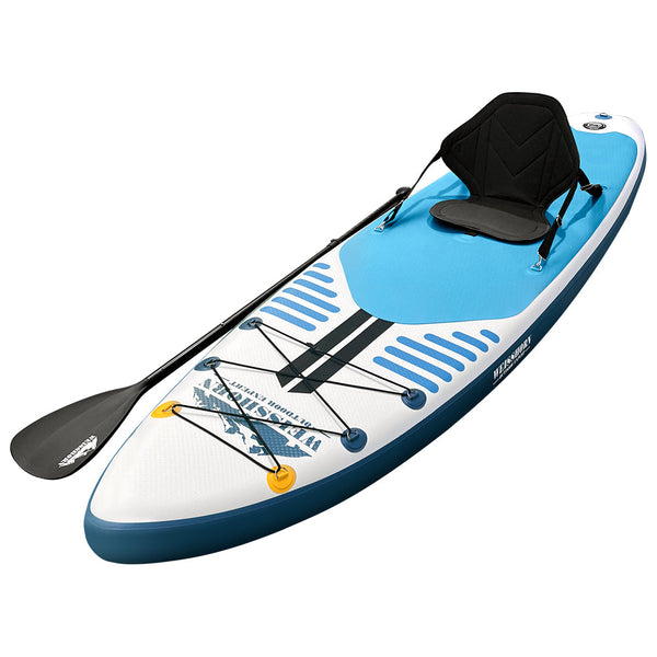 Weisshorn Stand Up Paddle Board Inflatable SUP Surfboard Paddleboard Kayak 10FT Weisshorn