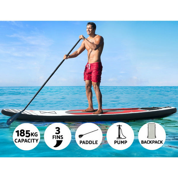 Weisshorn Stand Up Paddle Boards SUP 11ft Inflatable Surfboard Paddleboard Kayak Weisshorn
