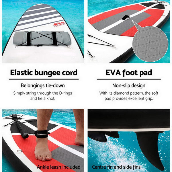 Weisshorn Stand Up Paddle Boards SUP 11ft Inflatable Surfboard Paddleboard Kayak Weisshorn