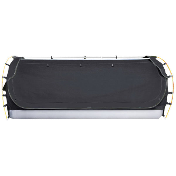 Weisshorn Swag King Single Camping Swags Canvas Free Standing Tent Dome Grey Weisshorn