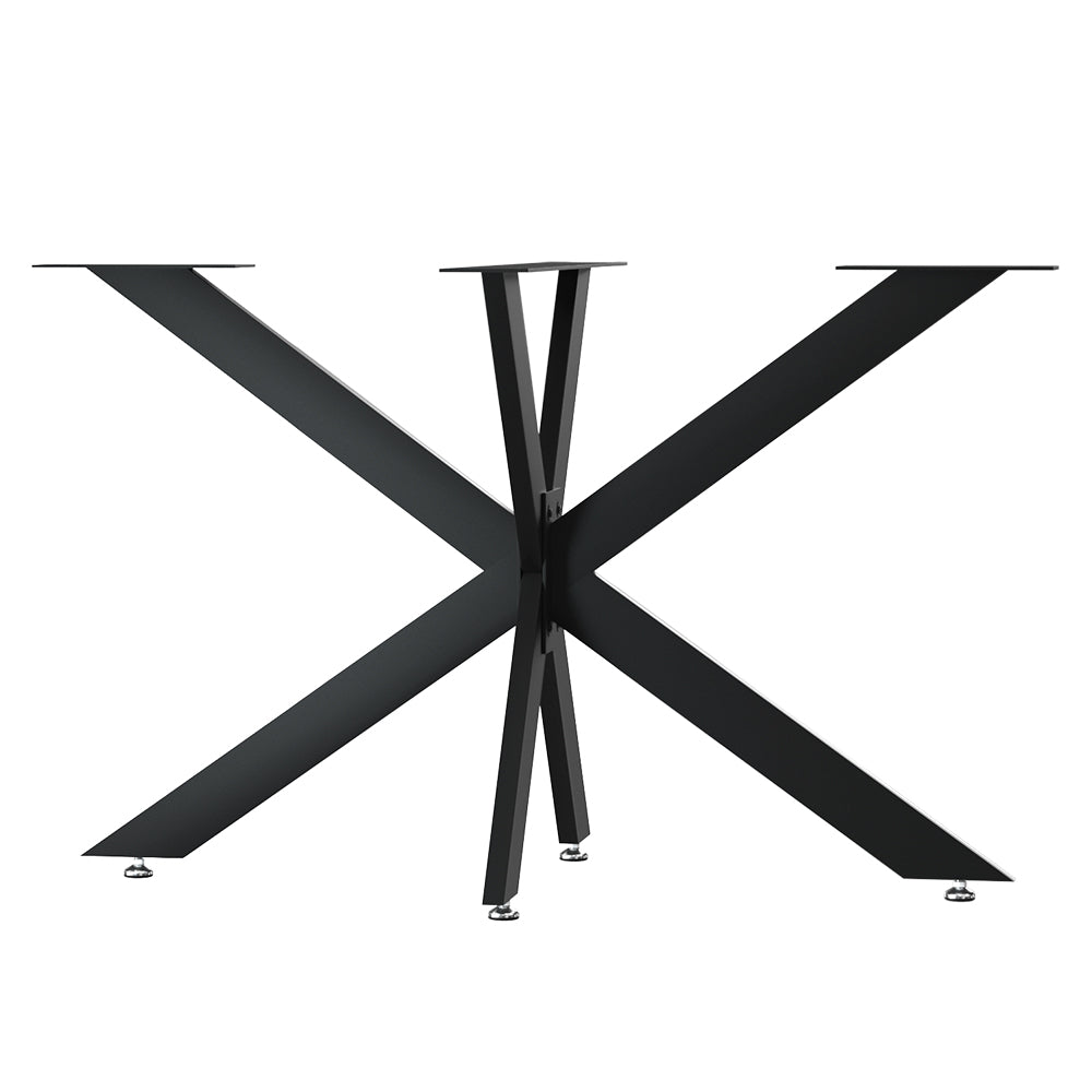 Artiss Starburst Table Legs Coffee Dining Table Legs DIY Metal Leg 150X78cm Artiss