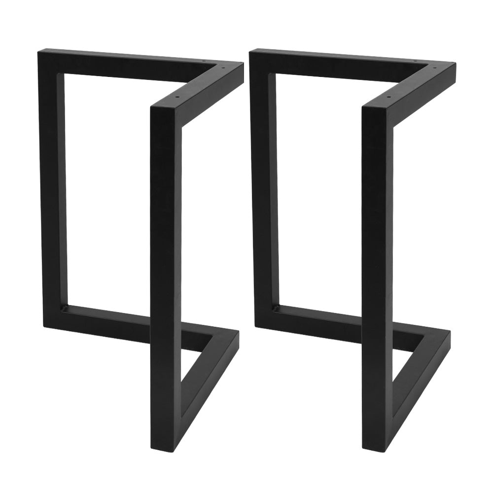 Artiss 2x Coffee Dining Table Legs Steel Industrial Vintage Bench Metal 71CM Artiss