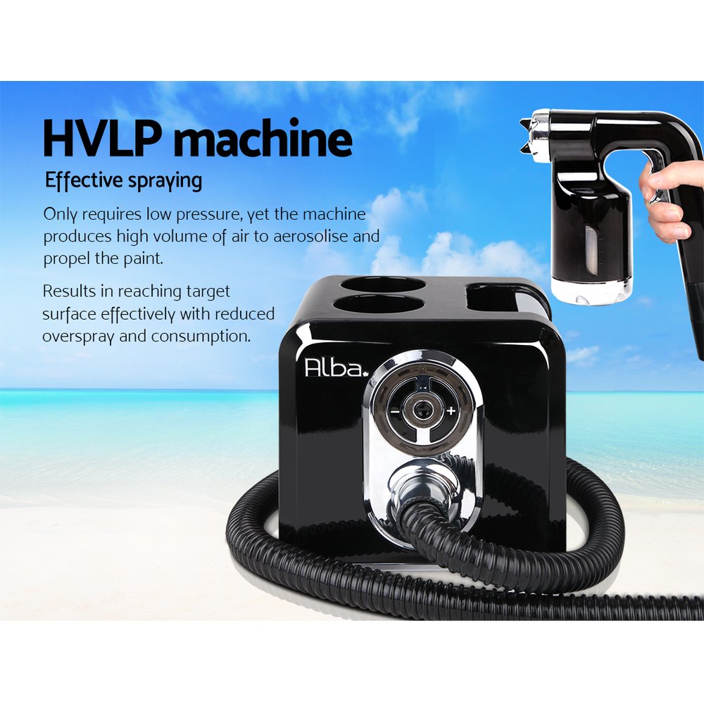 Alba. Spray Tan Machine Tent Sunless Spray Gun HVLP System Professional Does not apply