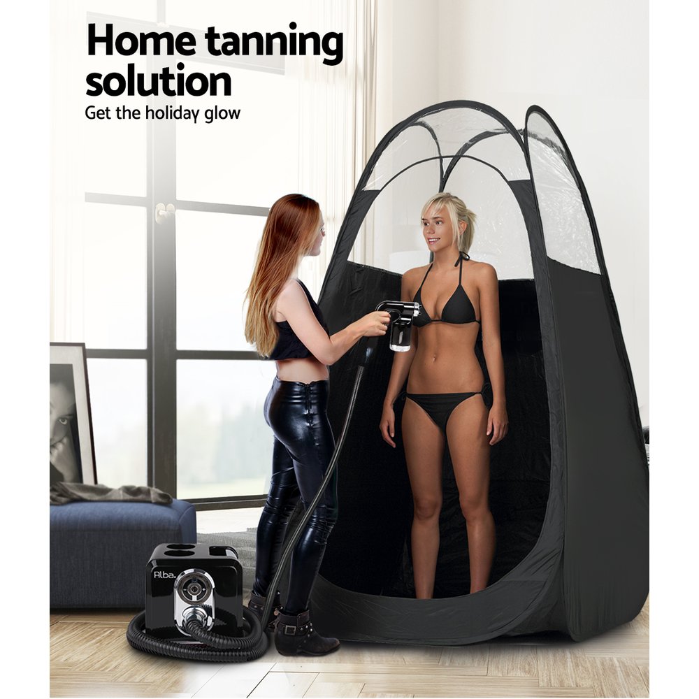 Alba. Spray Tan Machine Tent Sunless Spray Gun HVLP System Professional Does not apply