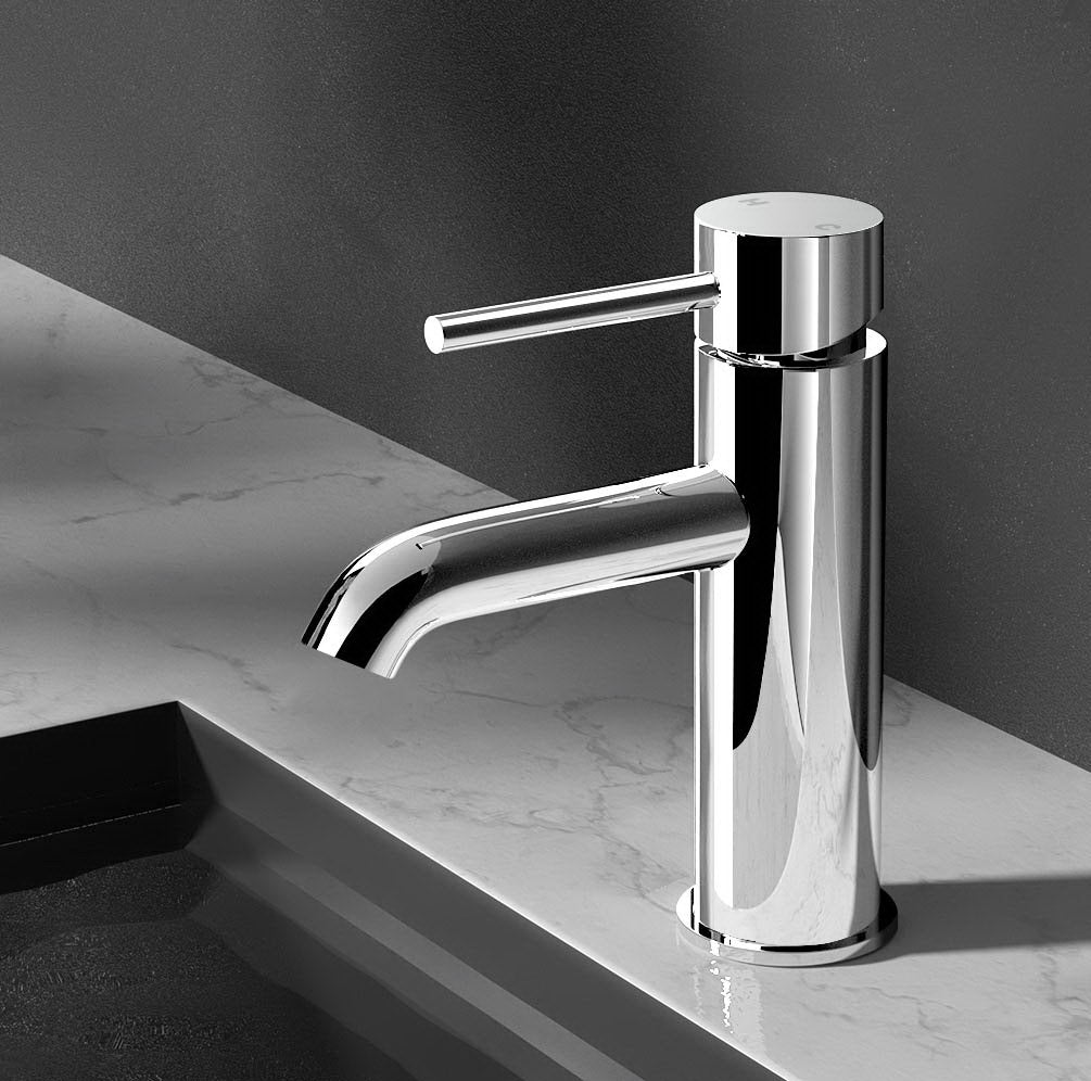Cefito Basin Mixer Tap Faucet Silver Cefito