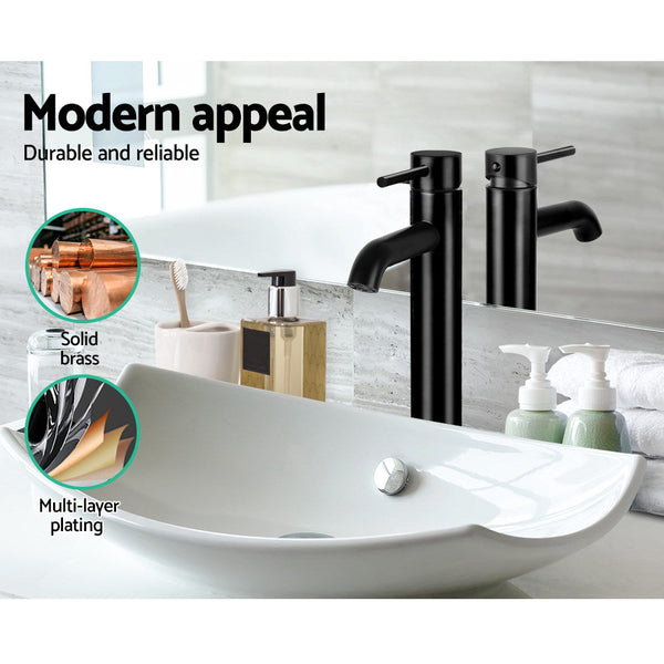 Cefito Basin Mixer Tap Faucet Black Cefito
