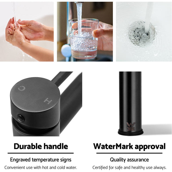 Cefito Basin Mixer Tap Faucet Black Cefito