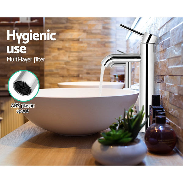 Cefito Basin Mixer Tap - Silver Cefito