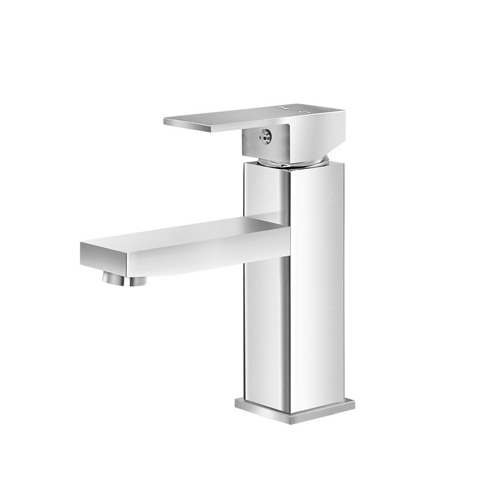 Cefito Basin Mixer Tap Faucet Bathroom Vanity Counter Top WELS Standard Brass Silver freeshipping - Awezingly