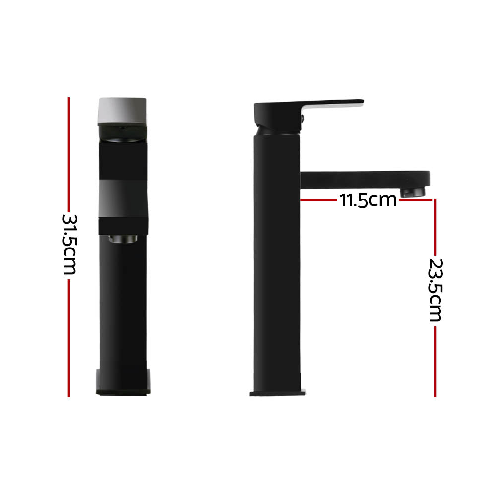 Cefito Basin Mixer Tap Faucet Black Cefito