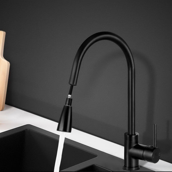 Cefito Pull-out Mixer Faucet Tap - Black Cefito