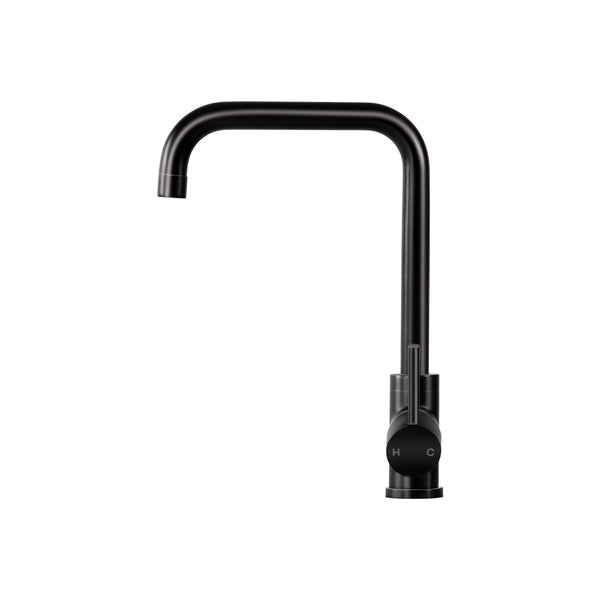 Cefito Mixer Kitchen Faucet Tap Swivel Spout WELS Black freeshipping - Awezingly