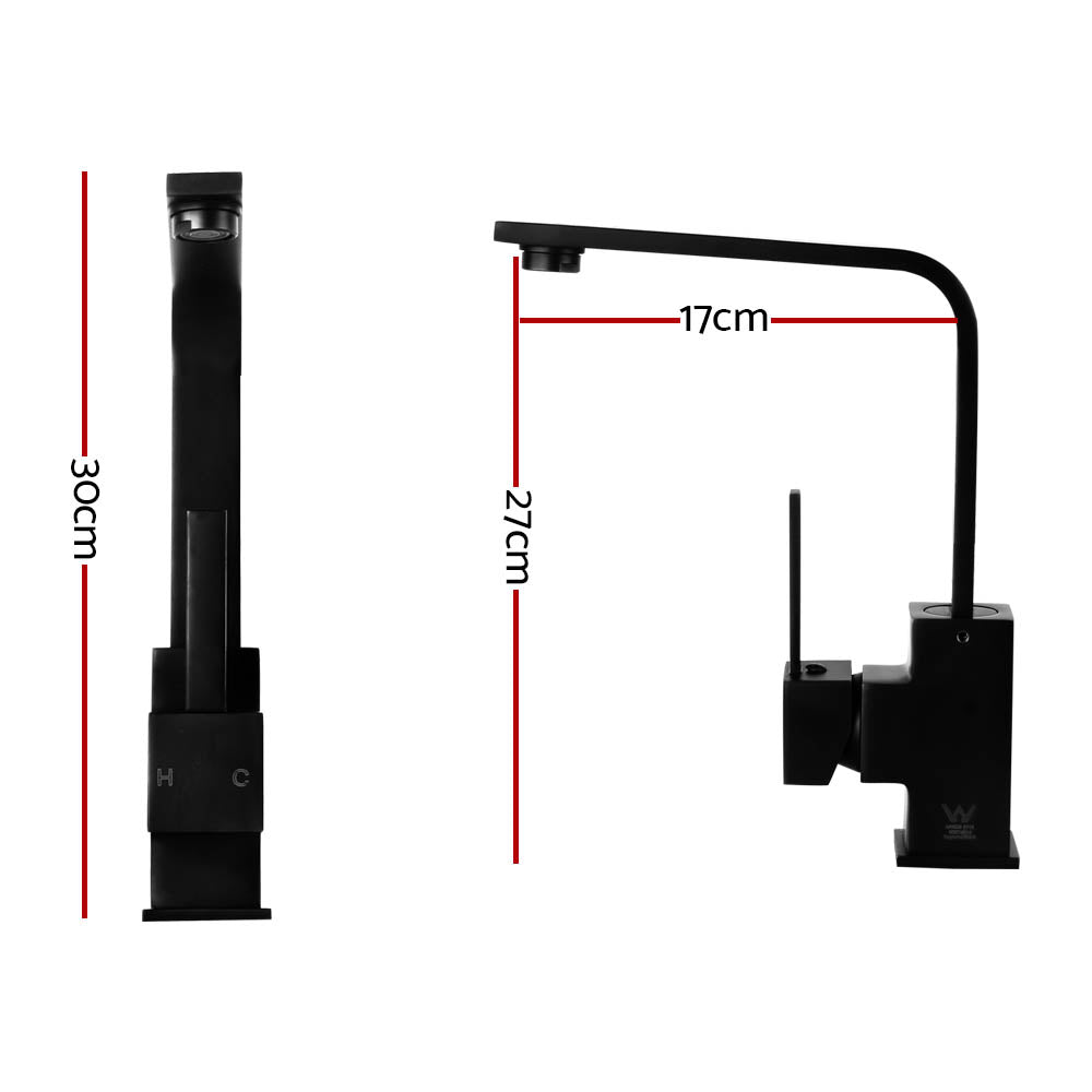 Kitchen Mixer Tap -Black Cefito