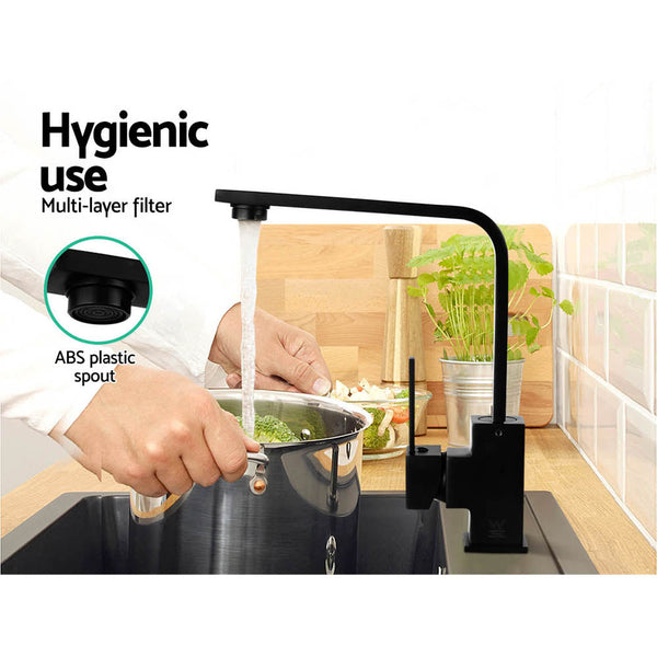 Kitchen Mixer Tap -Black Cefito