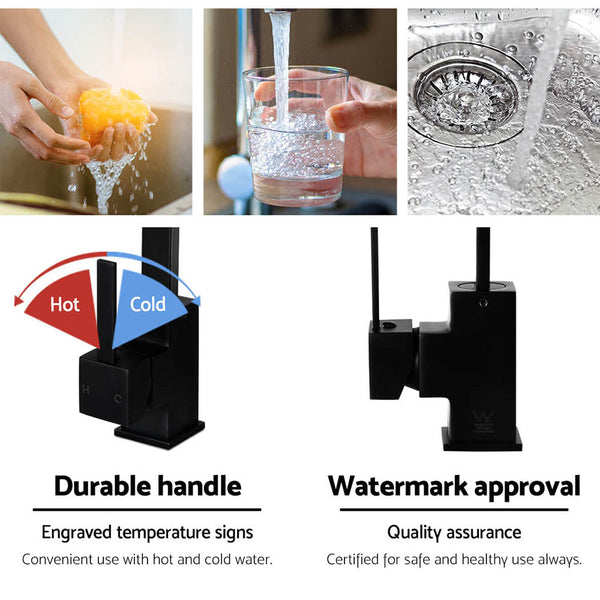 Kitchen Mixer Tap -Black Cefito