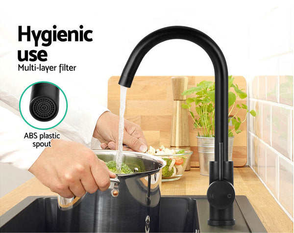 Cefito Mixer Faucet Tap - Black Cefito