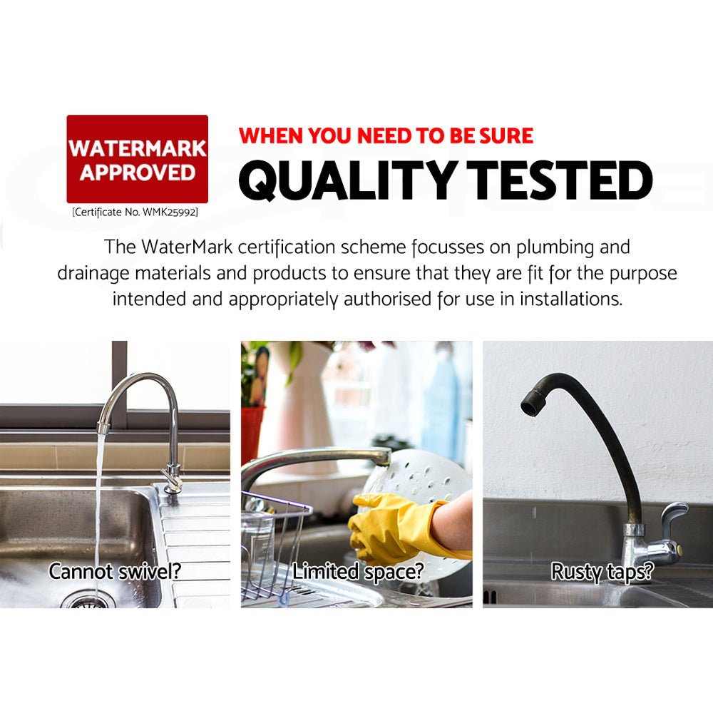 Cefito Basin Mixer Tap - Silver freeshipping - Awezingly