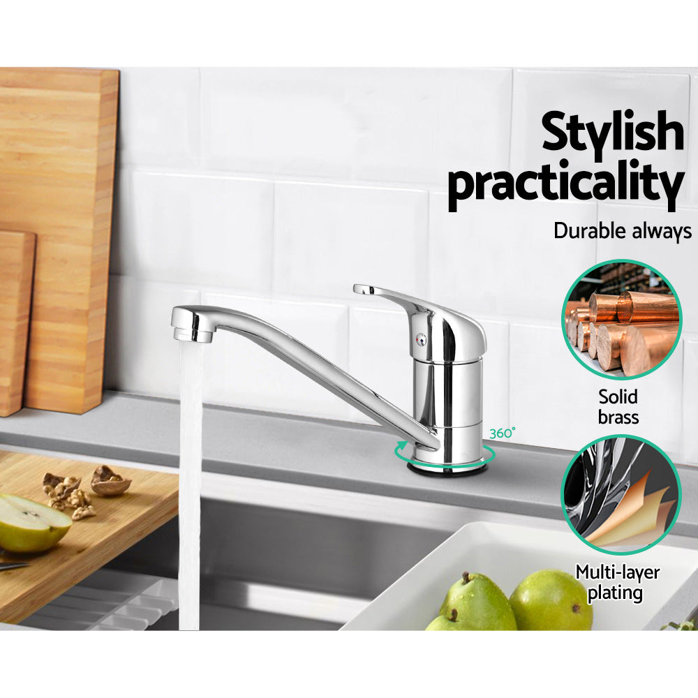 Cefito Basin Mixer Tap - Silver freeshipping - Awezingly