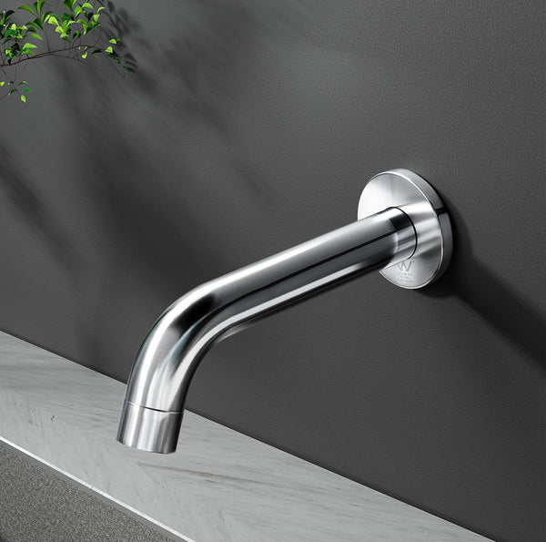 Cefito Bathroom Spout Tap Water Outlet Bathtub Wall Mounted Chrome Cefito