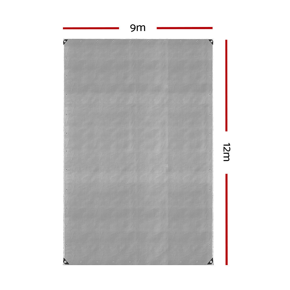 Instahut 9 x 12m Heavy Duty Poly Tarp Instahut