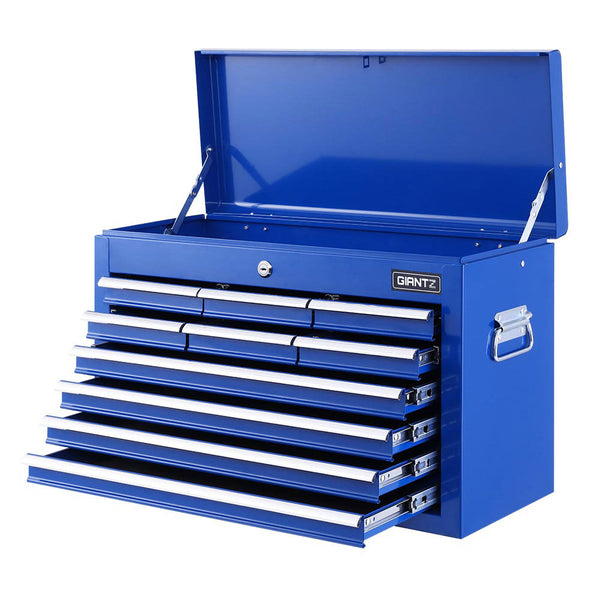 Giantz 10-Drawer Tool Box Chest Cabinet Garage Storage Toolbox Blue freeshipping - Awezingly