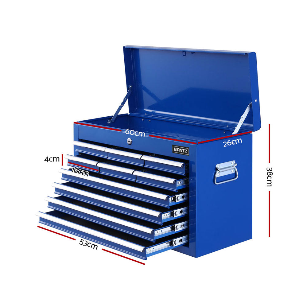Giantz 10-Drawer Tool Box Chest Cabinet Garage Storage Toolbox Blue freeshipping - Awezingly