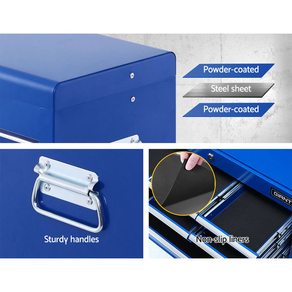 Giantz 10-Drawer Tool Box Chest Cabinet Garage Storage Toolbox Blue freeshipping - Awezingly